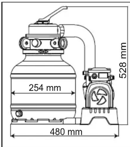 BESTWAY Hydrium 56384 - SPECIFICATIONS - 1