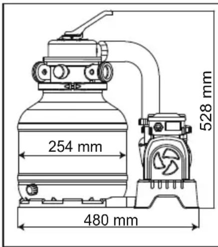 BESTWAY Hydrium 56384 - SPECIFICATIONS - 1