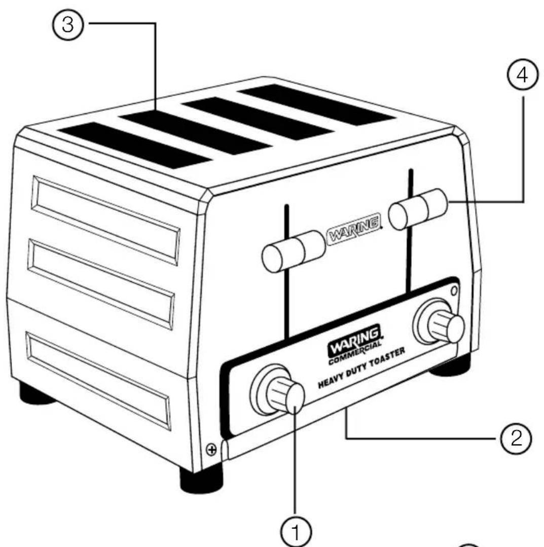 Waring Commercial WCT800 - wCT800 SERIES TOASTERS - 1