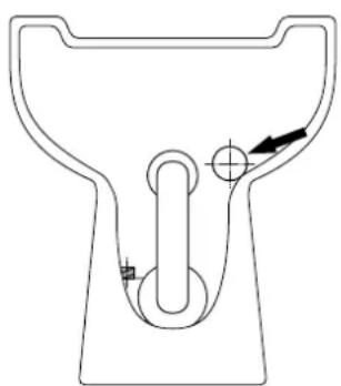 Vetus WC110L - Desagüe - 1