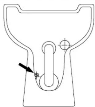 Vetus WC110L - Alimentación de agua - 1