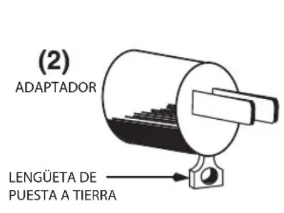 Waring Commercial WFP14SC - INSTRUCCIONES DE PUESTA A TIERRA - 2