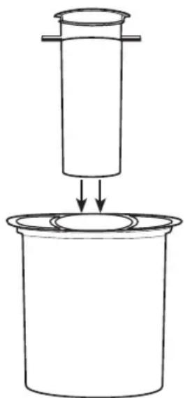 Waring Commercial WFP14SC - Small pusher - 2