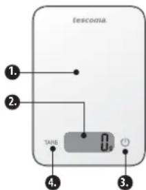 Tescoma 634512 - Plage/préciension de la pesée - 1