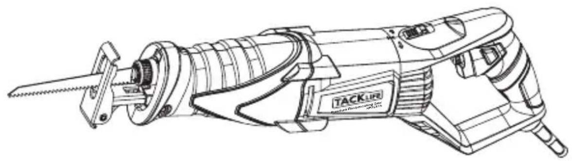 Tacklife RPRS01A - Premium Reciprocating Saw - 1