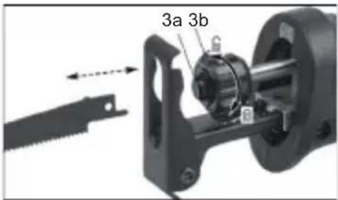 Tacklife RPRS01A - Changing / Fitting a Saw Blade - 3