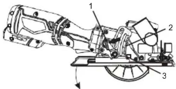 Tacklife TCS115A - IMPOSTAZIONE DELLA PROFONDALITA DI TAGLIO - 1
