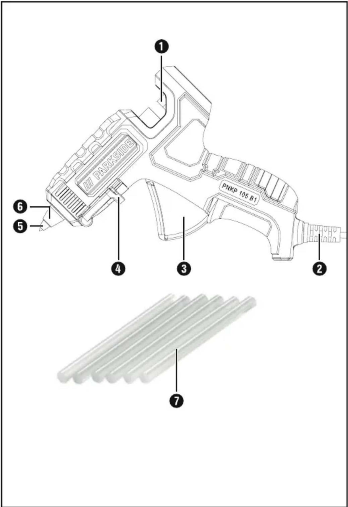 PARKSIDE PNKP 105 B1 - 1