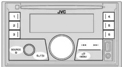 JVC KWR930BT - RADIO - 1