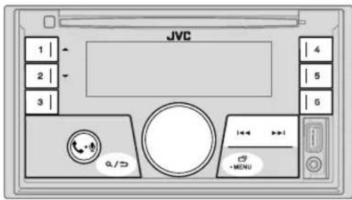 JVC KWR930BT - BLUETOOTH — Telephone portable - 1