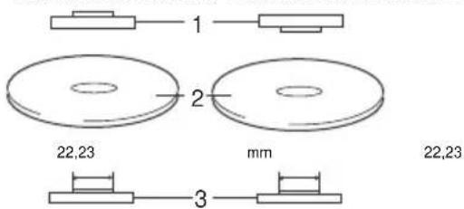 Maktec MT962 - Gebruik met doorslijpschijf/diamantschijf (los verkrijgbaar) (Fig. 8) - 4