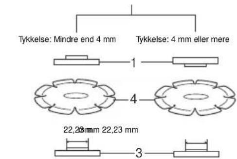 Maktec MT961 - Anvendelse med afskæringsskive/diamantskive (ekstraudstyr) (Fig. 8) - 4
