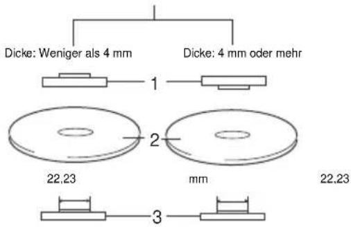 Maktec MT961 - Betrieb mit Trennschleifscheibe / Diamantscheibe (Sonderzubehör) (Abb. 8) - 3