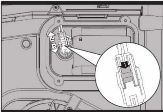 WORX Landroid S WR105SI - AVERTISSEMENT: Mettez le bouton marche/arrêt avant d'effectuer toute manipulation de réglage, de changement ou de réparation. - 4
