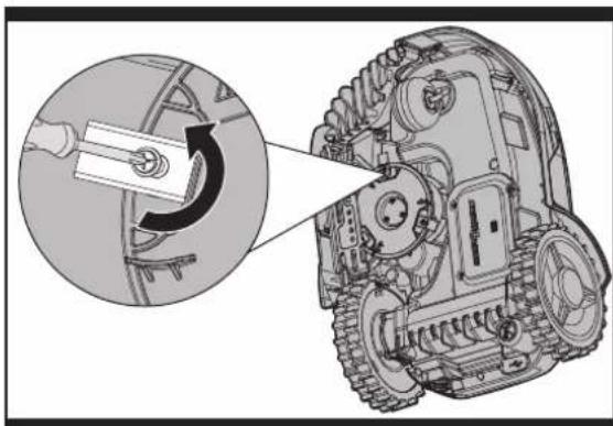 WORX Landroid S WR105SI - Changement des lames - 1