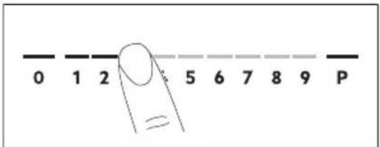 AEG IKE96654FB - Varmeinnstilling - 1