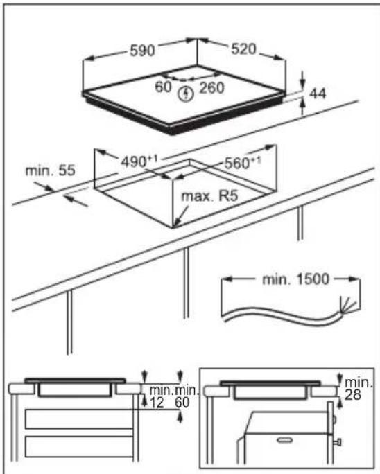 AEG IKE64471FB - Összeállítás - 2