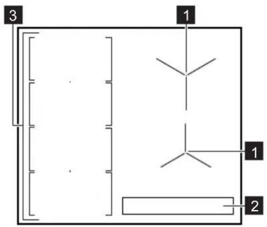 AEG IKE64471FB - Разположение на повърхността за готвене - 1