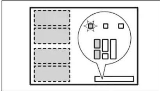 AEG IKE64471FB - FlexiBridge Tryb standardowy - 1