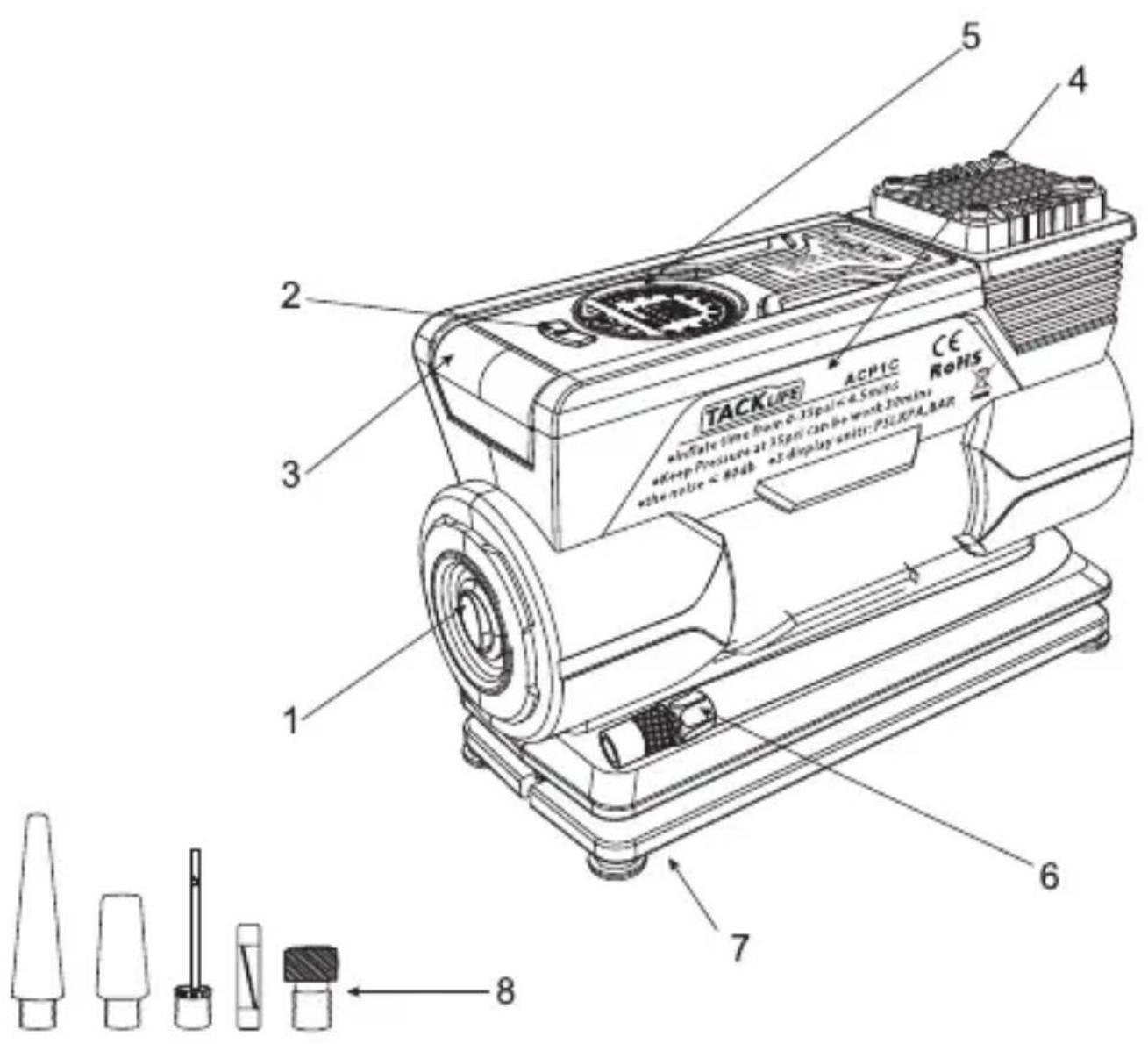 Tacklife ACP1C - Caractéristique - 1