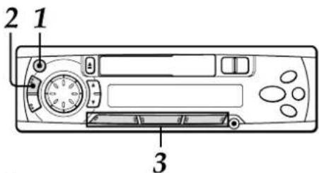 AIWA CTZ110 - To tune in a preset station - 1