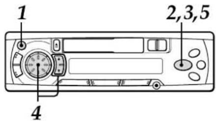 AIWA CTZ110 - AJUSTE DE RELOJ - 1