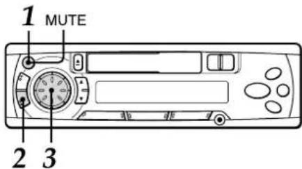 AIWA CTZ110 - SOUND ADJUSTMENTS - 1