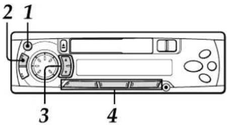 AIWA CTZ110 - To preset stations manually - 1