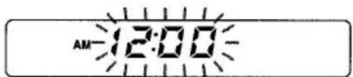 AIWA CTZ109 - SETTING THE CLOCK - 2