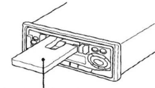 AIWA CTZ109 - Precaución sobre el protector para transporte - 1