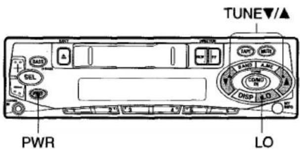 AIWA CTZ109 - FONCTIONNEMENT DE LA RADIO - 1