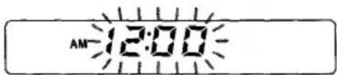 AIWA CTZ109 - AJUSTE DEL RELOJ - 2
