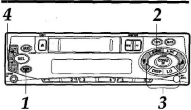 AIWA CTZ109 - FONCTIONNEMENT DE LA RADIO - 1
