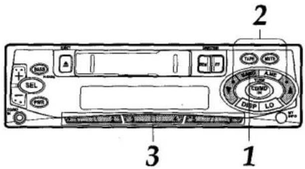 AIWA CTZ109 - Programacion manual de las estaciones - 1