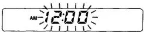 AIWA CTZ109 - Setting the timer - 3