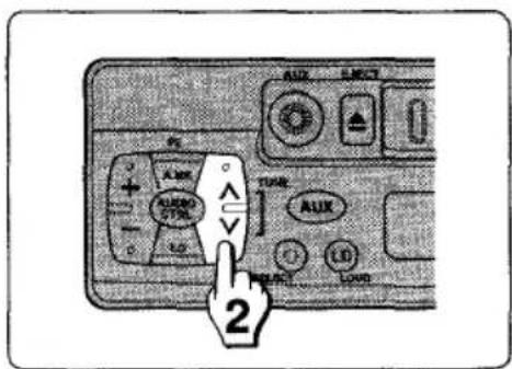 AIWA CTX417 - Programación manual de las estaciones - 2