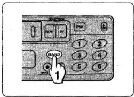 AIWA CTX417 - Pour prérégler automatiquement des stations (mémorisation automatique) - 1