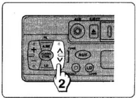AIWA CTX417 - To preset stations manually - 2