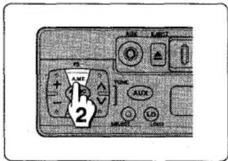 AIWA CTX417 - Programación automática de las estaciones (memoria automática) - 2