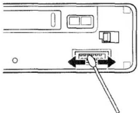 AIWA CTX417 - Limpieza del conector - 1