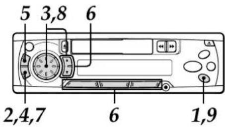 AIWA CTX410 - INTERRUPTOR DE INFORMACION PROPIA - 1