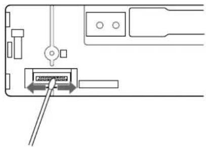 AIWA CTX410 - Cleaning the connector - 1