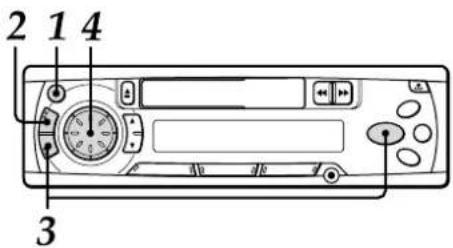 AIWA CTX410 - Ajustador de nivel de fuente - 1