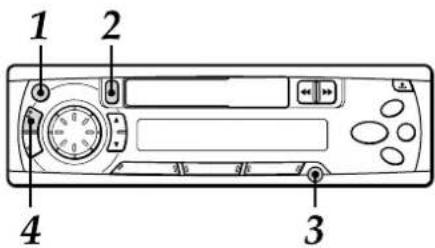 AIWA CTX410 - CONNECTING A PORTABLE CD/MD/MP3 PLAYER OR OTHER EQUIPMENT - 1