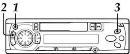 AIWA CTX410 - Préréglage automatique de stations (mémoire automatique) - 1