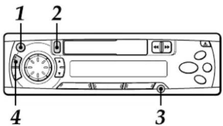 AIWA CTX410 - CONEXION DE UN TOCADISCOS PORTATIL DE DISCOS COMPACTOS/ MINIDISCOS/ MP3 U OTRO EQUIPO - 1