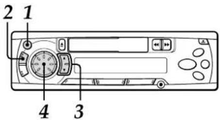 AIWA CTX410 - FONCTIONNEMENT DE LA RADIO - 1