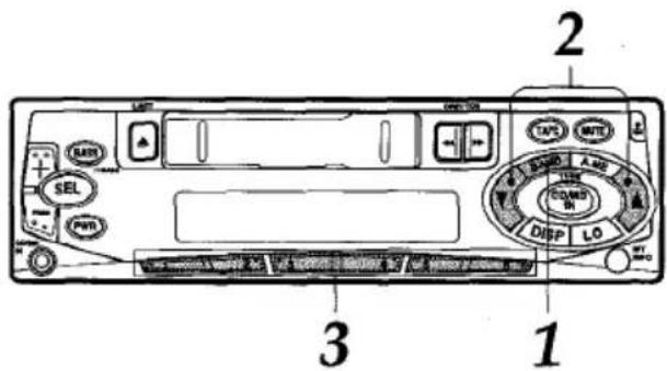 AIWA CTX409 - Préréglage manuel de stations - 1