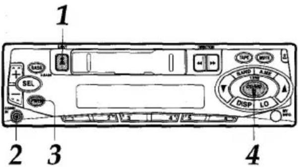 AIWA CTX409 - CONNECTING A PORTABLE CD/MD PLAYER OR OTHER EQUIPMENT - 1