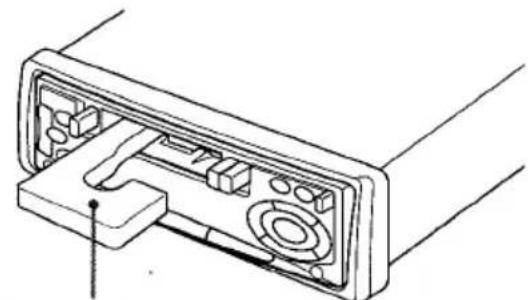 AIWA CTX409 - Caution on the transit protection pad - 1